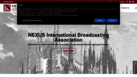 What Nexus.org website looked like in 2023 (1 year ago)