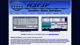 What N3fjp.com website looked like in 2023 (1 year ago)