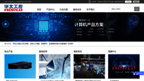 What Norco.com.cn website looked like in 2023 (1 year ago)