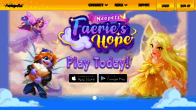 What Neopets.com website looked like in 2023 (1 year ago)