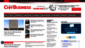What Neworleanscitybusiness.com website looked like in 2023 (1 year ago)