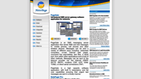 What Notepage.net website looked like in 2023 (1 year ago)