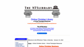 What Ntslibrary.com website looked like in 2023 (1 year ago)