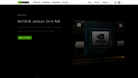What Nvidia.in website looked like in 2023 (1 year ago)