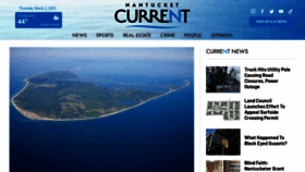 What Nantucketcurrent.com website looked like in 2023 (1 year ago)