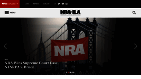 What Nraila.org website looked like in 2023 (1 year ago)