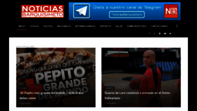 What Noticiasbarquisimeto.com website looked like in 2023 (1 year ago)