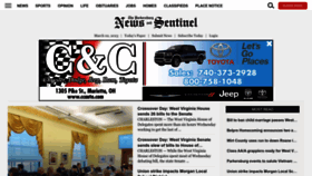 What Newsandsentinel.com website looked like in 2023 (1 year ago)