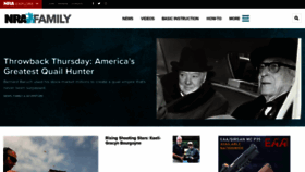 What Nrafamily.org website looked like in 2023 (1 year ago)