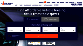 What Nationwidevehiclecontracts.co.uk website looked like in 2023 (1 year ago)