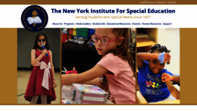 What Nyise.org website looked like in 2023 (1 year ago)