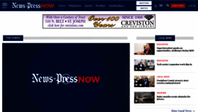 What Newspressnow.com website looked like in 2023 (1 year ago)