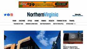 What Northernvirginiamag.com website looked like in 2023 (1 year ago)