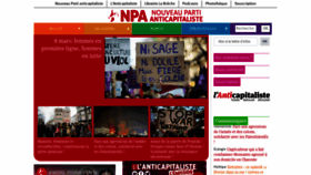 What Npa2009.org website looked like in 2023 (1 year ago)