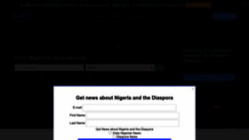 What Ngex.com website looked like in 2023 (2 years ago)