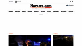 What Navarra.elespanol.com website looked like in 2023 (1 year ago)