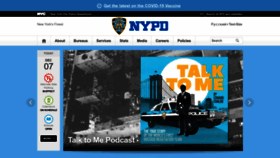What Nypdnews.com website looked like in 2023 (1 year ago)
