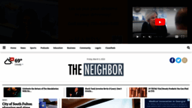 What Neighbornewspapers.com website looked like in 2023 (1 year ago)