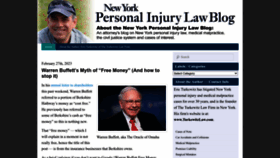 What Newyorkpersonalinjuryattorneyblog.com website looked like in 2023 (1 year ago)