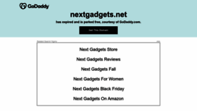 What Nextgadgets.net website looked like in 2023 (1 year ago)