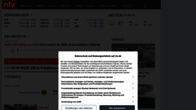 What Ntv.de website looked like in 2023 (2 years ago)