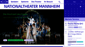 What Nationaltheater-mannheim.de website looked like in 2023 (1 year ago)