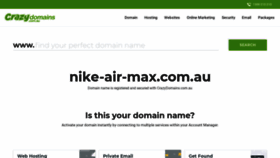 What Nike-air-max.com.au website looked like in 2023 (1 year ago)