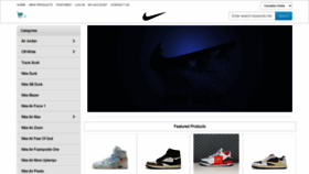 What Nike-onlinecanada.ca website looked like in 2023 (1 year ago)