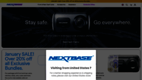 What Nextbase.co.uk website looked like in 2023 (2 years ago)