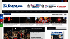 What Ntrguadalajara.com website looked like in 2023 (1 year ago)