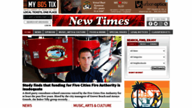 What Newtimesslo.com website looked like in 2023 (1 year ago)