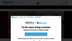 What Neuve-a.net website looked like in 2023 (1 year ago)