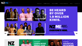 What Nzme.co.nz website looked like in 2023 (1 year ago)