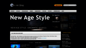 What Newagestyle.net website looked like in 2023 (1 year ago)