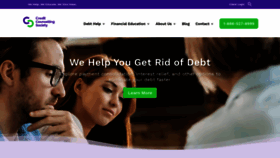 What Nomoredebts.org website looked like in 2023 (1 year ago)