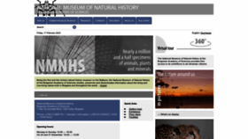 What Nmnhs.com website looked like in 2023 (1 year ago)