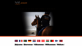 What Naf-equine.eu website looked like in 2023 (1 year ago)