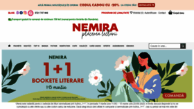 What Nemira.ro website looked like in 2023 (1 year ago)