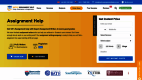 What Nativeassignmenthelp.co.uk website looked like in 2023 (1 year ago)