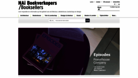 What Naibooksellers.nl website looked like in 2023 (1 year ago)
