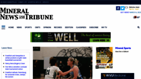 What Newstribune.info website looked like in 2023 (3 years ago)