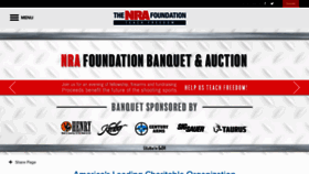 What Nrafoundation.org website looked like in 2023 (1 year ago)