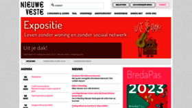What Nieuweveste.nl website looked like in 2023 (1 year ago)