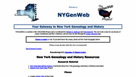 What Nygenweb.net website looked like in 2023 (1 year ago)