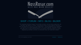 What Nassrasur.com website looked like in 2023 (1 year ago)