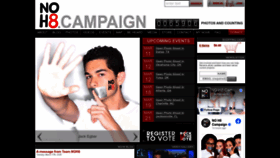 What Noh8campaign.com website looked like in 2023 (1 year ago)