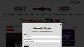 What Newsindia-times.com website looked like in 2023 (1 year ago)