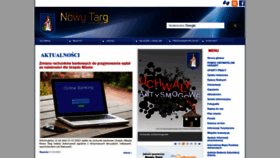 What Nowytarg.pl website looked like in 2023 (1 year ago)