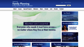 What Nationalfamilyplanning.org website looked like in 2023 (1 year ago)