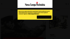 What New.org.pl website looked like in 2023 (1 year ago)